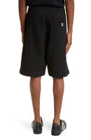 Givenchy College Logo Embroidered Cotton Shorts in Black