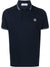 Stone Island Cotton Piqué Polo Shirt in Navy Blue