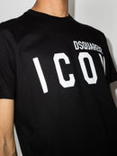 Dsquared2 Icon Printed T-shirt in Black