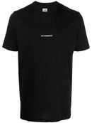 C.P. Company Compact Logo-print Cotton T-shirt in Black