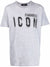 Dsquared2 Icon Spray Cotton T-shirt Grey