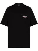 Balenciaga Political Campaign Printed Logo Oversized T-shirt Black