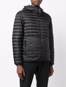 C.P. Company DD Shell Goggle Puffer Jacket in Black