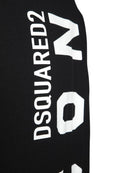 Dsquared2 Vertical Icon Print Jersey Sweatshirt Black