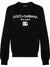 Dolce & Gabbana Jersey DG Embroidery Sweatshirt in Black