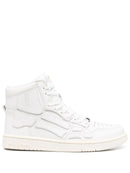 Amiri High Top Skeleton Trainers in White