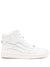 Amiri High Top Skeleton Trainers in White