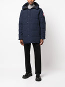 Canada Goose Carson Parka Coat in Atlantic Navy