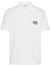 Valentino VLOGO Signature Patch Polo in White