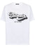 Balmain 70s Logo Print T-Shirt in White