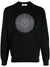 Stone Island Industrial One Compass Circle logo Sweatshirt in Black