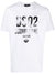 Dsquared2 Suburbans Printed Logo T-Shirt in White