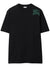 Burberry Graffiti Equestrian Knight T-Shirt in Black