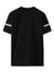 Burberry Striped Equestrian Knight Logo T-Shirt in Black