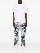 Amiri Art District Printed T-Shirt in White