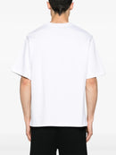 Casablanca Crayon Tennis Club Printed Oversized T-Shirt in White