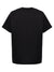 Balmain Embossed Vertical Logo T-Shirt in Black