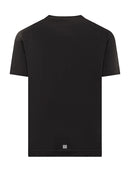 Givenchy 4G Stars White logo printed T-Shirt in Black