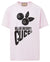 Gucci Blueberry Gucci Printed T-Shirt in Pink