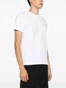 Off-White Scratch Arrow Logo Print Slim T-Shirt in White