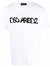 Dsquared2 Fluorescent Spray Logo T-shirt in White