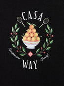 Casablanca Casa Way Bowl of Oranges T-Shirt in Black