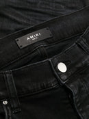 Amiri Stack Whisker Slim Black Jeans