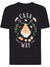 Casablanca Casa Way Bowl of Oranges Printed T-Shirt in Black