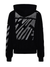 Off-White Scribble Diag Logo Boxy Fit Hoodie in Black