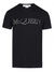 Alexander McQueen Embroidered Logo T-Shirt in Black