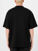 Balenciaga Reversed Logo Print T-Shirt in Black