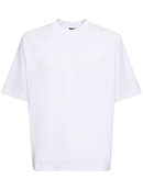 Jacquemus Le Typo Logo Printed T-Shirt in White