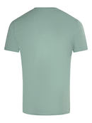 Balmain Vertical Embossed Logo Green T-Shirt