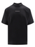 Balenciaga Reflective Logo Printed T-Shirt in Black