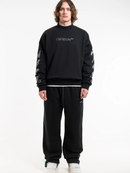 Off-White Diags Bit Book Skate Sweatshirt in Black