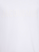 Jacquemus Le Typo Logo Printed T-Shirt in White