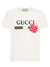 Gucci Les Pommes Strawberry Printed T-Shirt in White