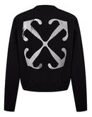 Off-White Lunar Arrow Skate Sweatshirt in Black